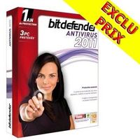 BITDEFENDER ANTIVIRUS 2011 1 An / 3 Postes