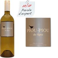 Piou Piou des Vignes Blanc Côtes de Gascogne 2010