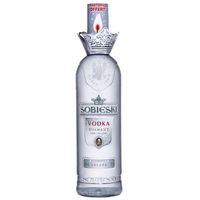 Vodka Sobieski Diament 70cl avec Photophore