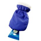 Raclette gant couleur fourrure