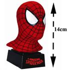 Masque Spiderman rouge 14cm (réplique)