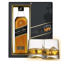 Johnnie Walker Black Label 12 ans + 2 verres