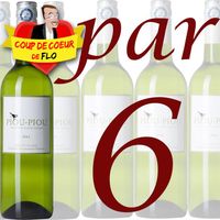 Carton de 6 Piou Piou des Vignes Sec Gascogne 2011