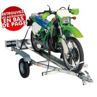 Remorque moto en kit Erka Mono Rail