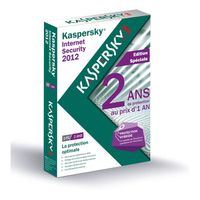 Kaspersky Internet Security 2012 3 postes / 2 ans