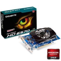 Gigabyte AMD Radeon HD6570 1Go DDR3 OC