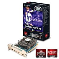 Sapphire AMD Radeon HD6670 1Go GDDR5