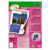 Sigel Papier spécial laser et copieur couleur