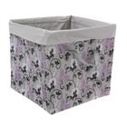 Panier pliant tissu