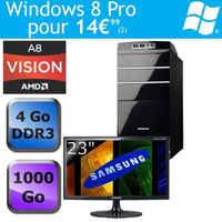 MEDION AKOYA E4053D (MD8439) + Ecran Samsung 23"