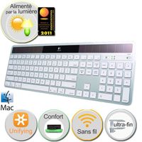 Logitech Wireless Solar Keyboard K750 Grey for Mac