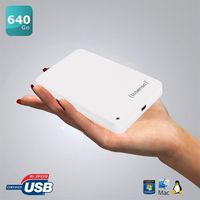 Intenso Memory Station 640 Go Blanc