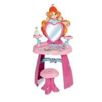 Coiffeuse Winx Smoby miroir + tabouret