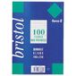 Fiches Bristol blanches non perforees 148x210 100