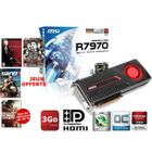 MSI AMD Radeon HD7970 3Go GDDR5 OC