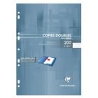 Copies doubles blanches perforees 210X297 200 page