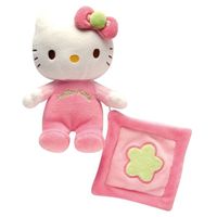 HELLO KITTY Hochet + Doudou