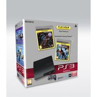 PACK PS3 320GO NOIRE + GT5 PLAT + UNCHARTED 2 PLAT