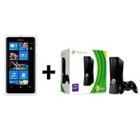NOKIA LUMIA 800 Blanc + XBOX
