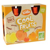 Cool Fruits Fruits Jaunes 4x90g