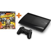 CONSOLE PS3 SLIM NOIRE 12 GO + BORDERLANDS 2