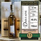 DAILUAINE 1998 13 ans dimensions Batch 1