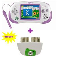 Console Leapster Explorer Rose + Jeu + Caméra