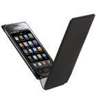 Samsung étui à rabat cuir noir pour Samsung i9100