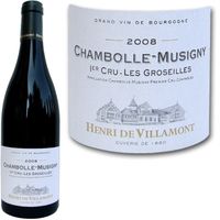 Henri de Villamont Chambolle Musigny 1er Cru 2008