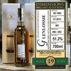 Glenlossie 1992 Dimensions 19 ans