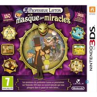 PROFESSEUR LAYTON ET LE MASQUE DES MIRACLES / 3DS