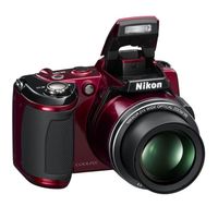 NIKON COOLPIX L120 rouge