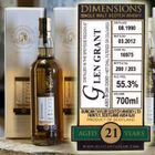 Glen Grant 1990 Dimensions 21 ans