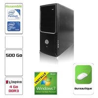 PC Bureau G645 assemblé + Windows 7
