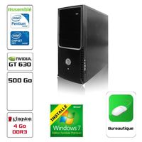 PC Bureau G860 assemblé + Windows 7