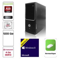 PC Bureau A8 5600K assemblé + Windows 8