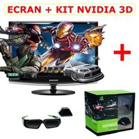 Samsung SyncMaster 2233RZ 3D + Kit de lunettes Nvi