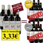 6 Bouteilles de Blaye Achetées=12 Bordeaux Offerts