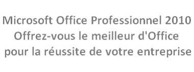 Office Professionnel 2010